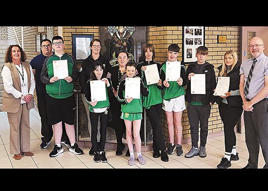 Awards for St Malachy’s High School students