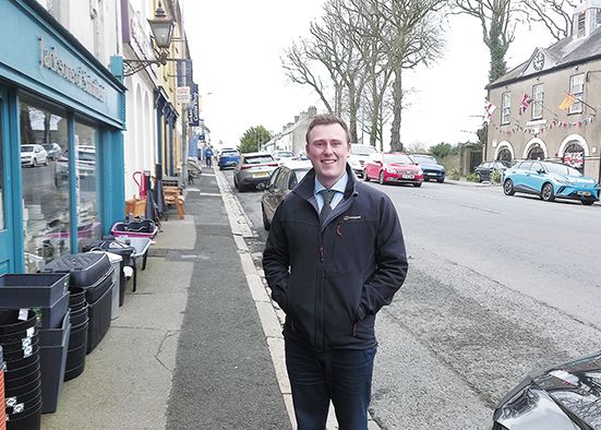 Near completion of Saintfield street scheme welcomed by local councillor