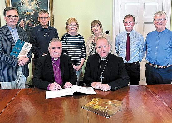 Signing of partnership charter brings Columban Way closer