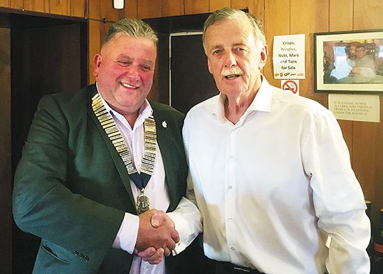 Mark new president of Downpatrick Lions Club